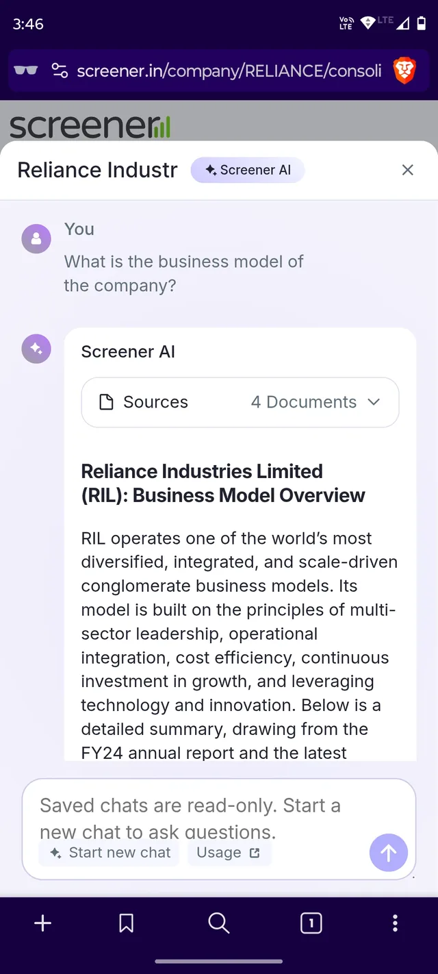 Original: Screener AI